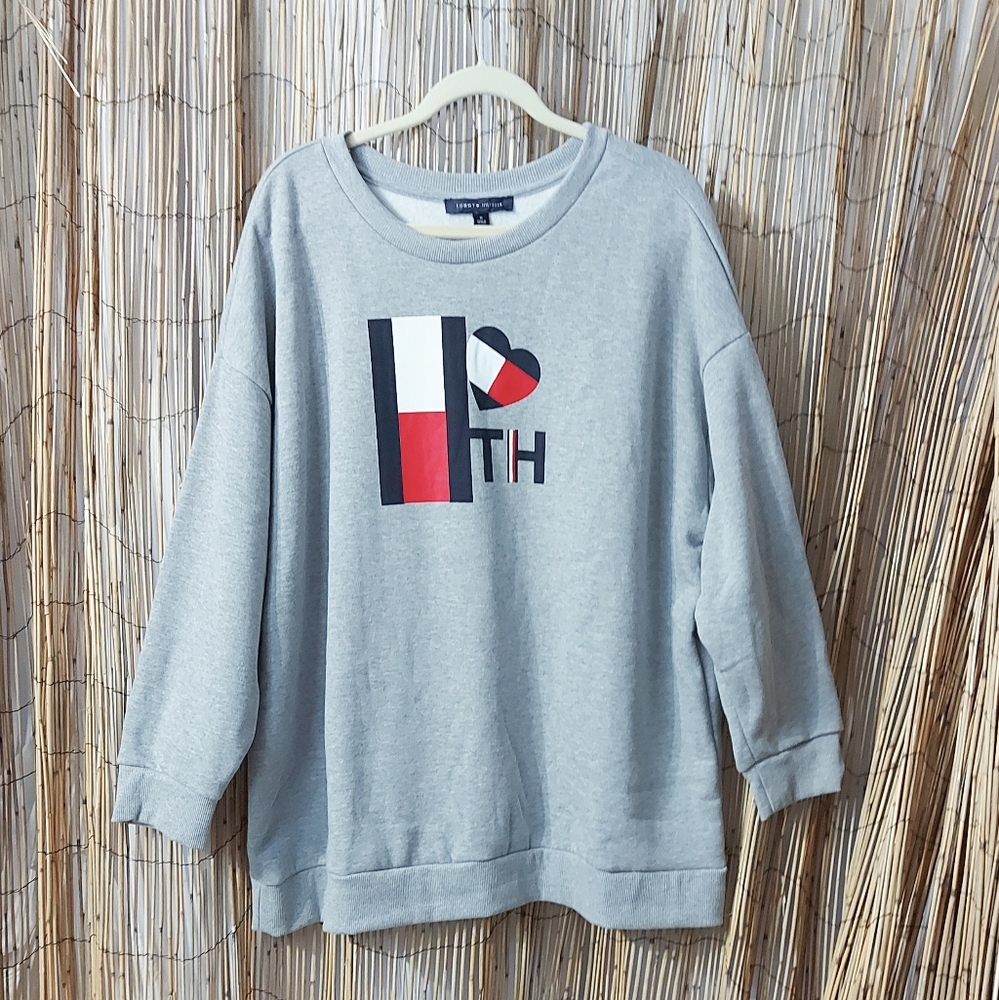 Tommy hilfiger sweaters size 1X color gray - Picture 5 of 8